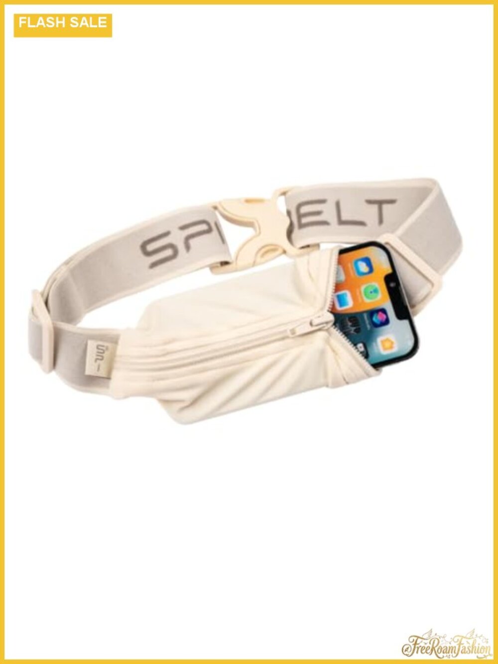 SPIbelt Running Belt Expandable No-Bounce Phone Holder Waist Pack